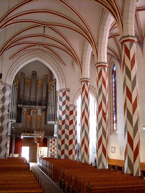 Jacobikirche Göttingen Innenraum nach Westen