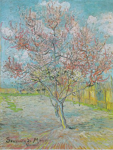 Van Gogh Blühender_Pfirsichbaum (Souvenir de Mauve)