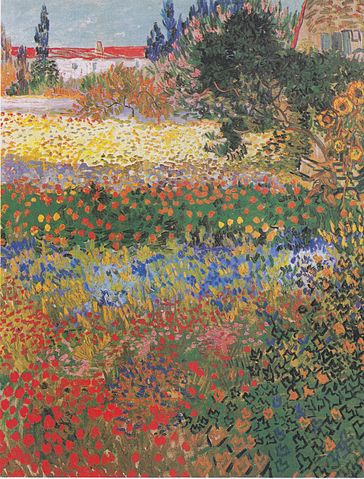 Van Gogh Blumengarten