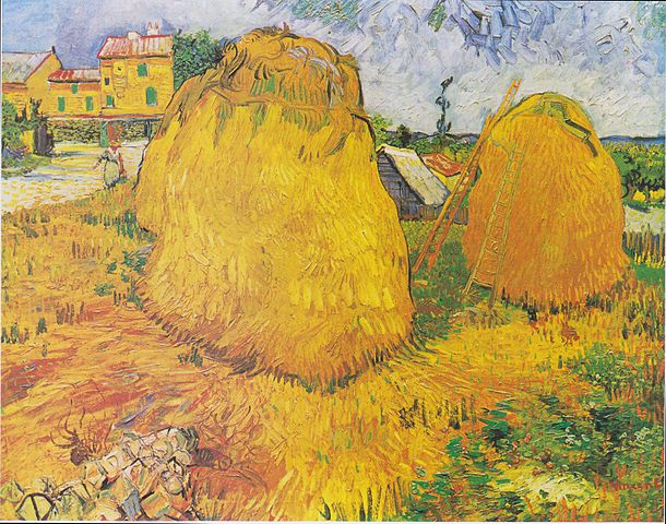 Van Gogh Heuschober in der Provence